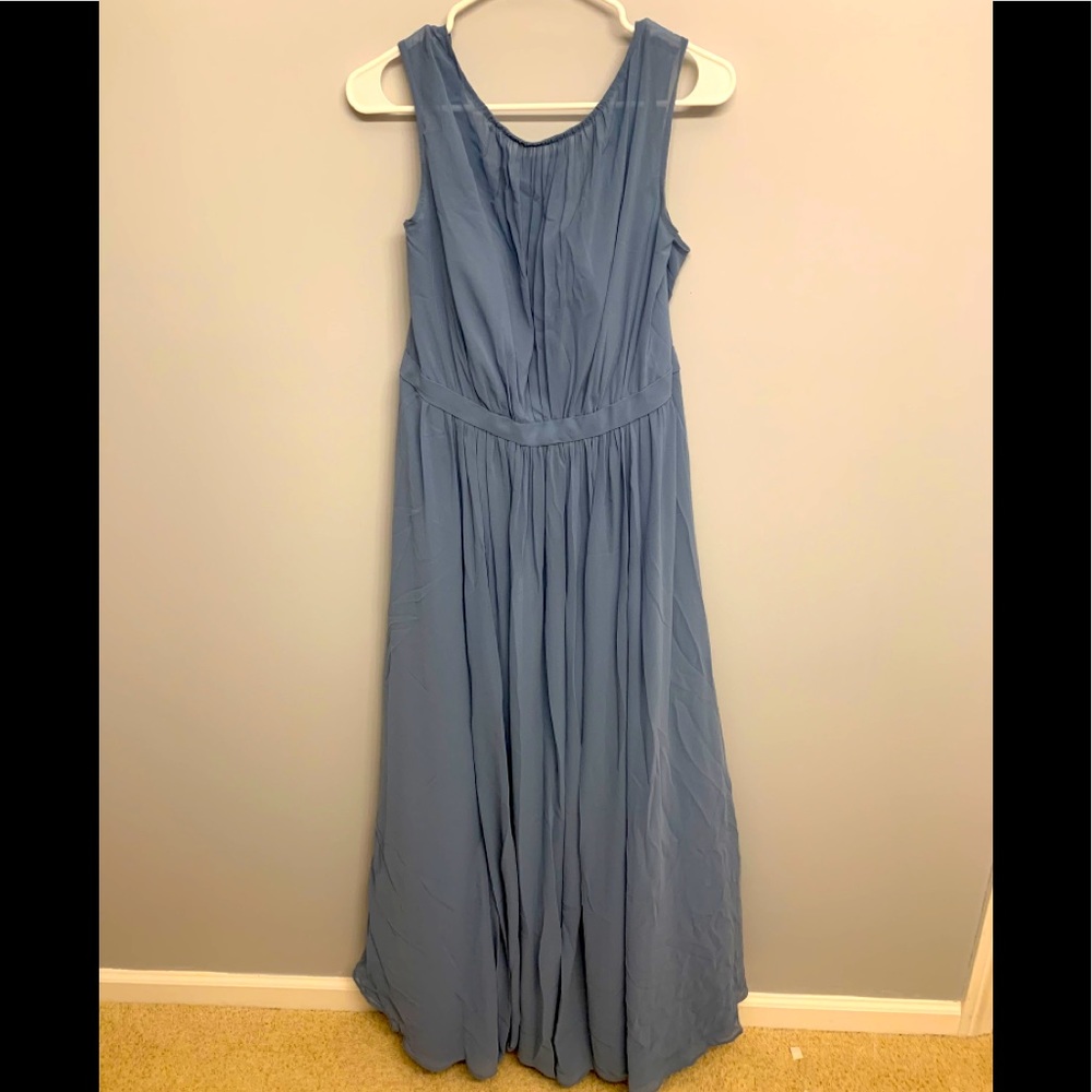 Bill Levkoff 1221 bridesmaid dress slate